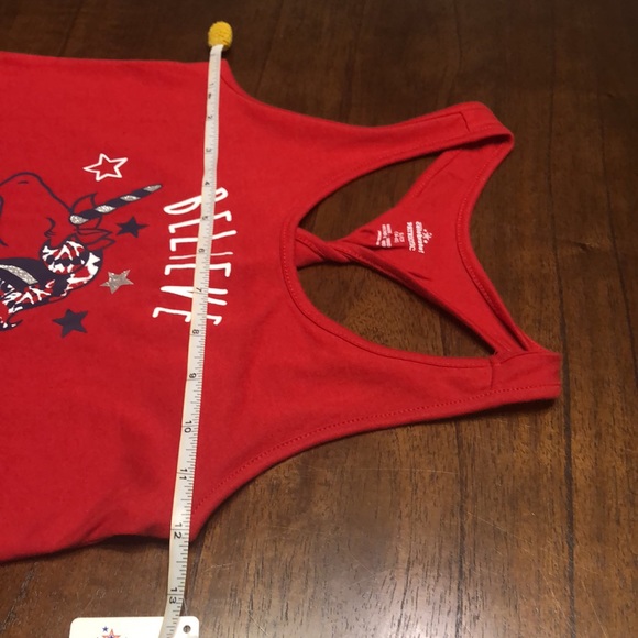 Girl’s Twist Back Tank Top Small 6-6X - Picture 3 of 7